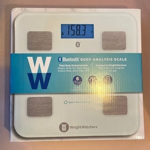 Weight Watchers Bluetooth Body Analysis Scale - NEW in Box